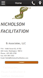 Mobile Screenshot of nicholsonfacilitation.com